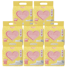 오즈크림 입는 오버나이트 스킨색 대형 8팩 40매 팬티형 생리대 식약처인증, 8개, 5매