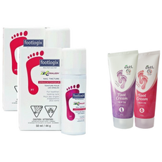 [국내 당일출고]풋로직스 스피랄린 발톱케어 스프레이 2개 + 풋수분크림, 1개, 50ml
