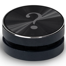 물음표 골전도스피커 블루투스 초 소형 미니 휴대용 무선 붙이는 진동 층간소음 우퍼 스피커 3컬러, 2. 블랙