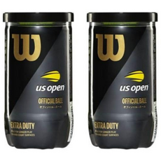 윌슨US오픈 시합용 테니스공 2캔(캔당 2구), 단품, 2개