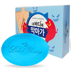 Label Young 沐浴鹽皂, 90g, 1個