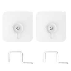 CM KOREA 寵物 Kiwobori 玄關鞋櫃安全門專用 可折疊多用途地板固定矽膠墊 2入組, 白色, 1套