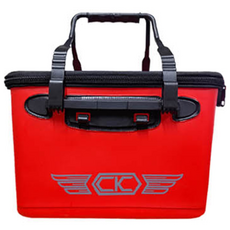 씨케이 / 고강도 하드 밑밥통 / 물고기 살림통 / 하드 바칸 / 보조 가방 / 왕 지퍼 / 튼튼한 내구성, 레드