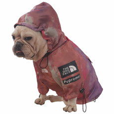 時髦狗狗雨衣風衣, 粉紅色