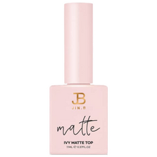 진비 아이비 매트 무광 탑젤, 투명, 1개, 11ml
