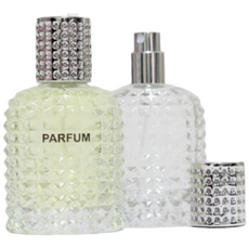 퍼퓸 글래스(향수용기)-엠파이어 실버캡 50ml, 1개