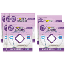 딱좋아 물걸레청소포 휴스톰 한경희 SK매직 애니스 휴랩 파워스윙 물걸레청소기 호환제품 세트구성, 청소포21cm 5+2팩 (총 154매), 1개