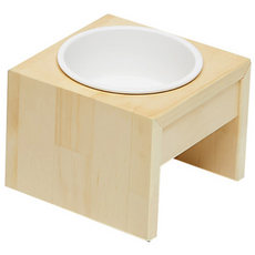 癒合時間陶瓷木製寵物餐桌 1 件 WT-007-1, 混色, 1個