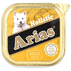 독 캔간식 - 아리아스 오리고기 사각캔 100g, 1개