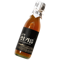 저온압착 금빛 참기름 고소한 통참깨, 2개, 350ml