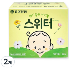 유한양행 스위터 베이비 파우더, 100g, 2개 100g, 2개