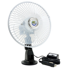 INR 에코카팬(12V 24V) 흡착식 차량용 선풍기, 8인치 24V(2.5톤이상 화물/버스/중장비)