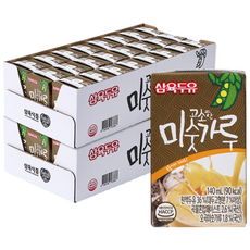 삼육두유 고소한 미숫가루 두유, 140ml, 48개