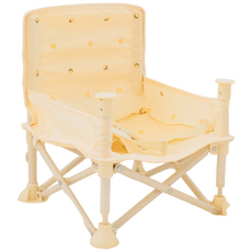 aguard 兒童款Bebe Bibi Honey輔助椅攜帶椅, 乳白色, 1個