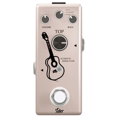 ISET 기타 이팩터 디스토션 오버드라이브 딜레이 코러스, 1개, PD-13