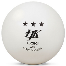 로키 LOKI 40+ 3성 탁구공, 화이트, 1세트, 100개입