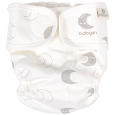 베이비앙 통풍이 잘 되는 기저귀 커버(원사이즈/입체형), 04순면 입체형 기저귀커버(신생아~15개월)꿈이, 1개