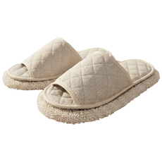 필굿리빙 극세사 청소슬리퍼, 1개, 아이보리