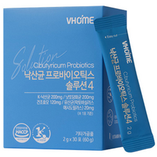 VITAMIN HOUSE 乳酸菌益生菌Solution 4 30入, 60g, 3個