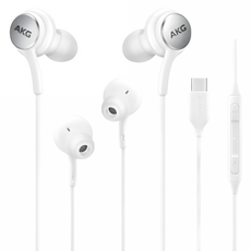 삼성 정품 신형C타입 AKG 이어폰 갤럭시 Z플립 폴드 S22 S21 S20 노트20 노트10 스마트폰 화이트/블랙, 블랙