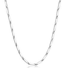 스톤주얼리 남성용 티타늄 뫼비우스 체인 목걸이