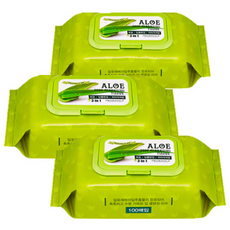 프로랑스 알로에 딥클렌징 티슈, 3개