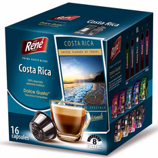 Rene 哥斯大黎加膠囊咖啡, 7g, 16顆, 1盒