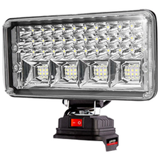 주피터 워크라이트 서치라이트 4인치 후레쉬 작업등 랜턴 LED 손전등 밀워키 호환 베어툴, 워크라이트 7인치 밀워키호환, 1개, 7인치 밀워키호환