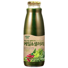 JAYEON ONE 羽衣甘藍芹菜果汁, 980ml, 1組