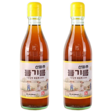 산들촌 통들깨 들기름 100%, 2개, 350ml