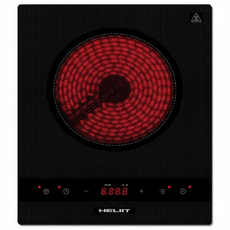 굿플러스 1구 하이라이트 슬림세라믹 글라스 상판 전기레인지 AE-100HA, 빌트인