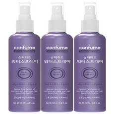 과일나라 컨퓸 슈퍼하드 워터 스프레이 여행용 100ml x 3개