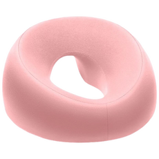 Topsun 마사지 베개 미용실 누워 베개 미용 침대 특수 베개 마사지 침대 구멍 얼굴 쿠션 침대 메모리 폼, 핑크, 1개