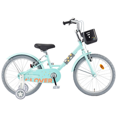 삼천리 어린이 자전거 클로버 20인치 보조바퀴 99%조립 2026년형, 1개, 132.5cm, 민트 조립99%