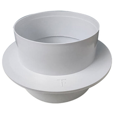 [당일출고]환기자재 ABS 옹벽슬리브 마감소켓 100 125 150파이 레듀셔, 1개