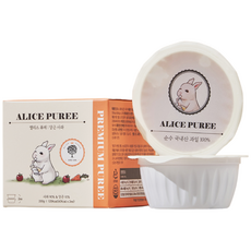 앨리스 과일 퓨레 골라담기, 1세트, 200g, 사과