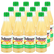 코스트코 스페인 솔리몬 레몬즙, 500ml, 12개