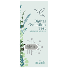 슈얼리 디지털 배란테스트기, 7개입, 1개