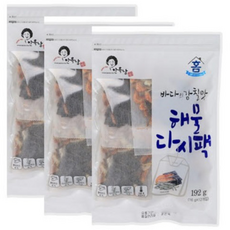 안옥남 해물 국물용 다시팩, 192g, 3개