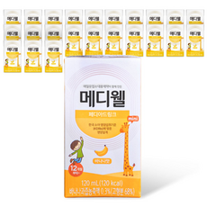 Mediwell 香蕉味迷你 Pedia 飲料 24p, 120ml, 24入