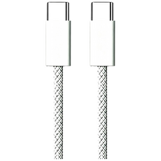 C형 - 충전기 2미터 60W C타입 패브릭 초고속 충전 데이터 케이블, White, 1개, 200cm