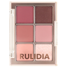 RULIDIA 6色多功能眼影盤 5.5g, Statice, 1入
