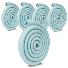 眼夾邊緣保護 U 形, 5條, 薄荷綠, 2m