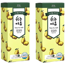 다예 쉬는여유 모과차 15티, 2개, 2g, 15개입