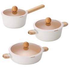 네오플램 브리즈 세라믹 냄비 3종 세트 (18편수 20양수 24전골), 단품, 단품, 1개