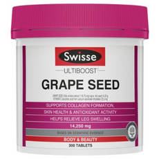 스위스 얼티부스트 그레이프 씨드 14250mg 타블렛 비건, 300정, 1개
