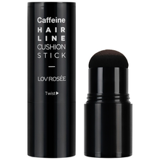 로브로제 카페인 헤어 라인 쿠션 스틱 / 흑채 M자 빈모 정수리 가르마 커버, 1개, 다크브라운(진한갈색)