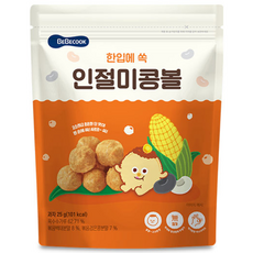 베베쿡 한입에 쏙 인절미 콩볼, 인절미맛, 25g, 1개