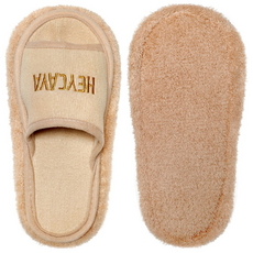 헤이까야 청소 슬리퍼2P (본품), 베이지-중, 1개