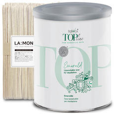 이탈왁스 넓은부위용 탑 라인 소프트왁스 틴 에메랄드, 1개, 800g